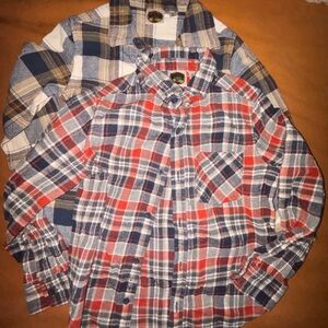 Bass Pro Shops Boys Flannel Button Down Shirts